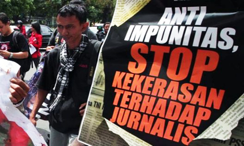 Ilustrasi Stop Kekerasan Terhadap Jurnalis | Foto: Istimewa